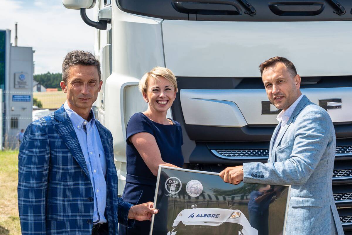 Wydanie dla firmy Alegre Logistics Wydanie dla firmy Alegre Logistics