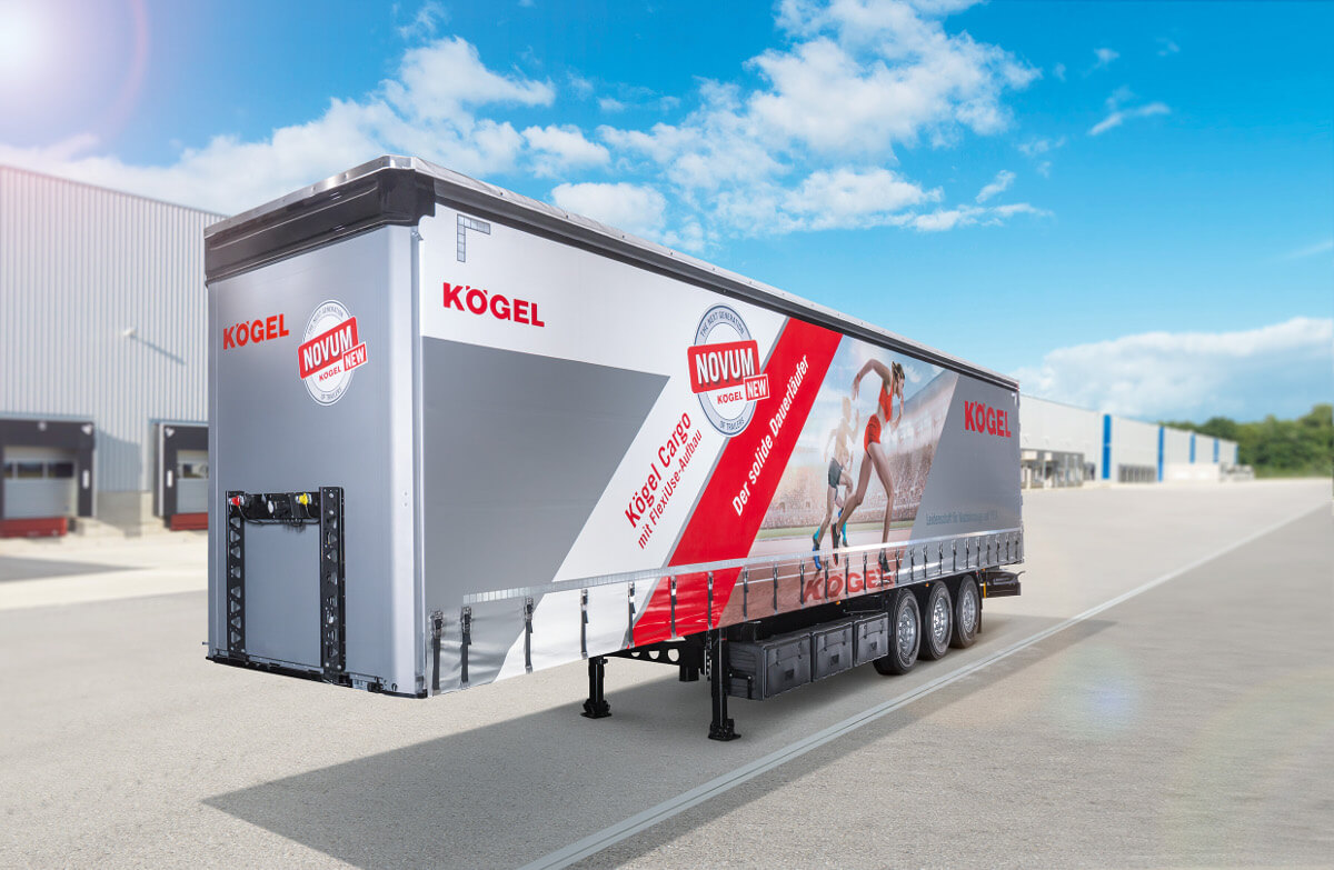 Naczepa Kögel Cargo teraz w generacji NOVUM Naczepa Kögel Cargo teraz w generacji NOVUM