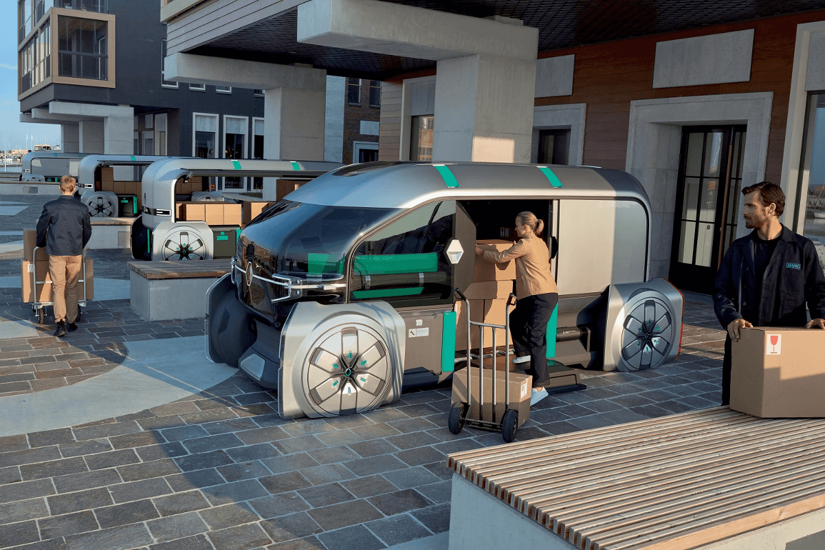 Renault EZ-PRO: robot obsługujący dostawy ostatniego kilometra Renault EZ-PRO: robot obsługujący dostawy ostatniego kilometra
