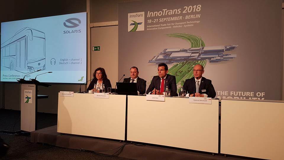Solaris na InnoTrans 2018 Solaris na InnoTrans 2018