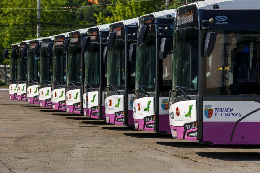 18 ekologicznych autobusów trafi do Kluż-Napoki 18 ekologicznych autobusów trafi do Kluż-Napoki