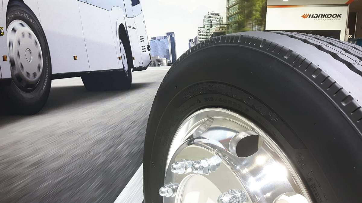 Pierwsze opony Hankook do autobusów elektrycznych Pierwsze opony Hankook do autobusów elektrycznych
