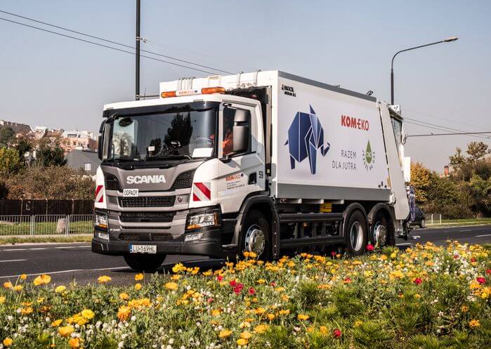 Śmieciarki Scania CNG dla Kom-Eko S.A. Śmieciarki Scania CNG dla Kom-Eko S.A.