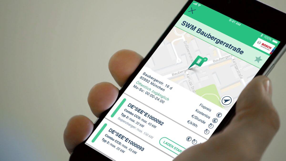 Bosch i clever-tanken.de – ładowanie akumulatora w dowolnym miejscu w Niemczech Bosch i clever-tanken.de – ładowanie akumulatora w dowolnym miejscu w Niemczech