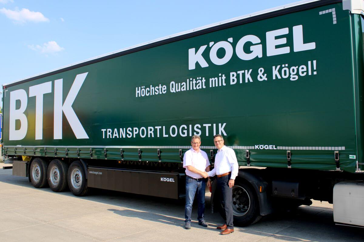BTK Logistik decyduje się na zakup ponad 50 nowych naczep Kögel Light plus BTK Logistik decyduje się na zakup ponad 50 nowych naczep Kögel Light plus