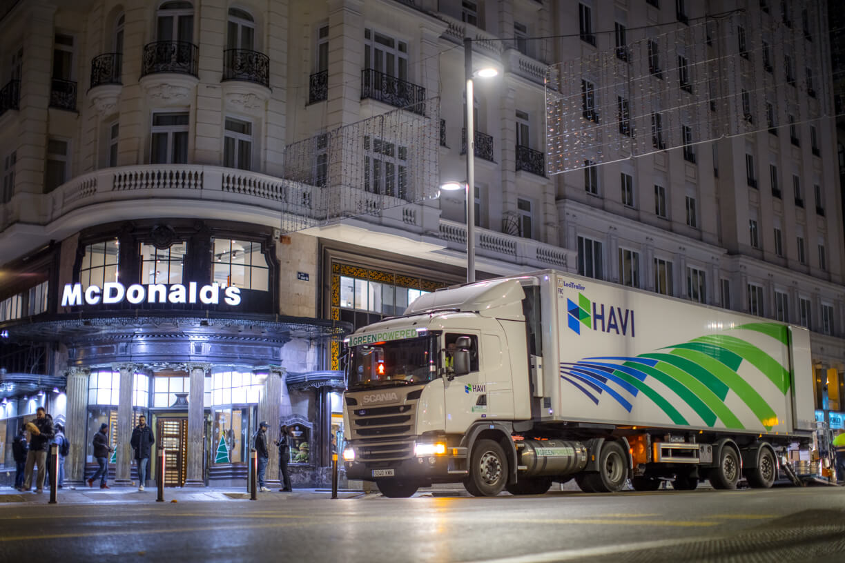 HAVI i Scania budują „zielony” łańcuch dostaw do sieci McDonald’s w Hiszpanii