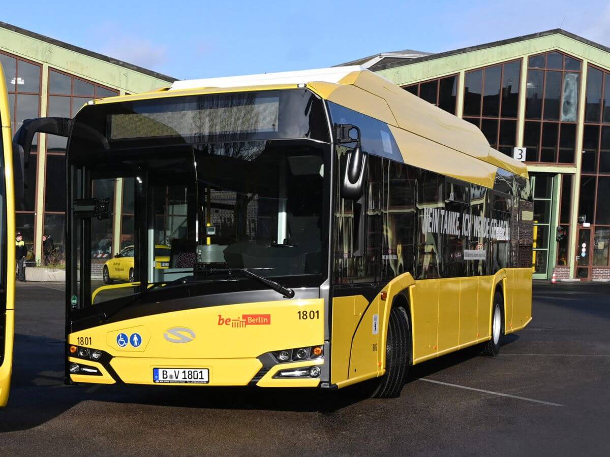 Berlin z kolejnymi elektrycznymi autobusami marki Solaris Berlin z kolejnymi elektrycznymi autobusami marki Solaris