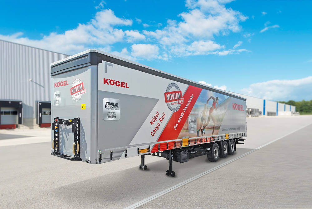 Kögel prezentuje naczepę Cargo Rail generacji NOVUM