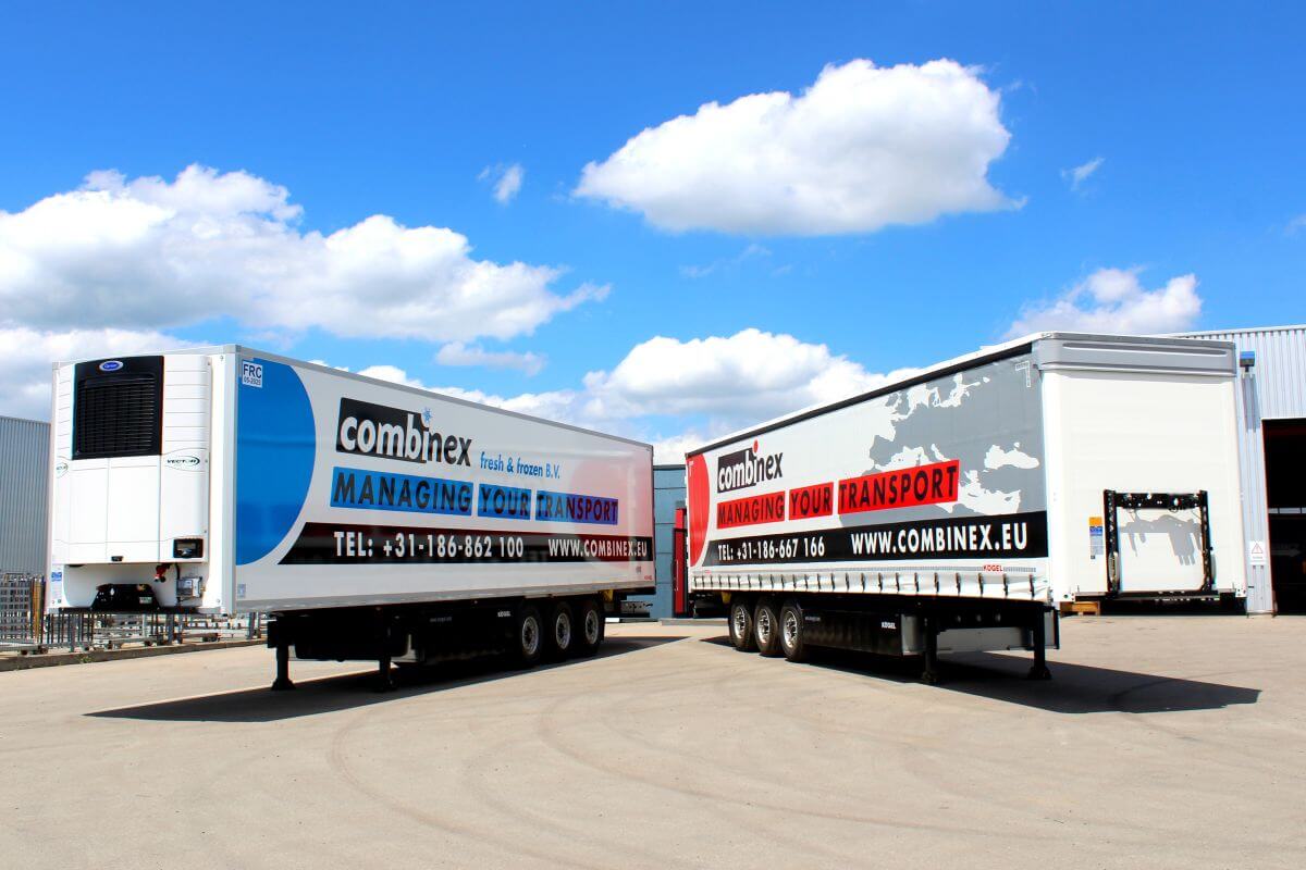 Combinex inwestuje w naczepy plandekowe i chłodnicze firmy Kögel Combinex inwestuje w naczepy plandekowe i chłodnicze firmy Kögel