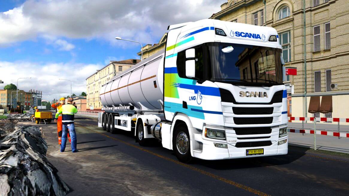 Scania LNG w Euro Truck Simulator 2 Scania LNG w Euro Truck Simulator 2