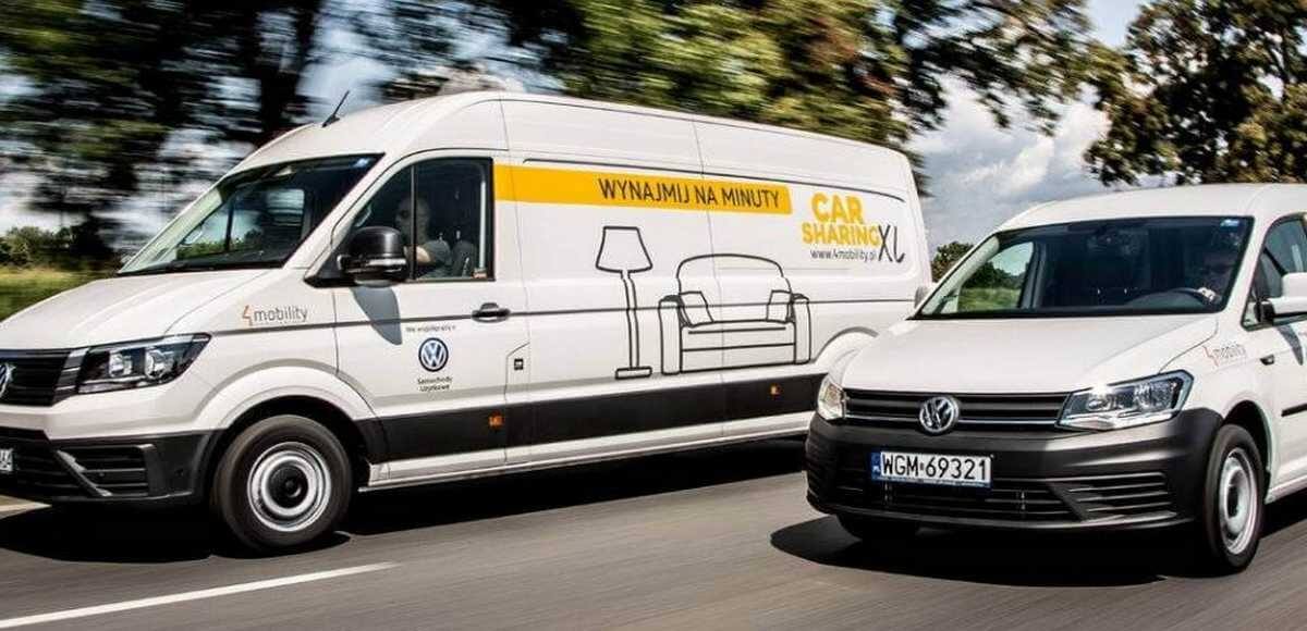 Dostawcze Volkswageny dostępne na minut Dostawcze Volkswageny dostępne na minut
