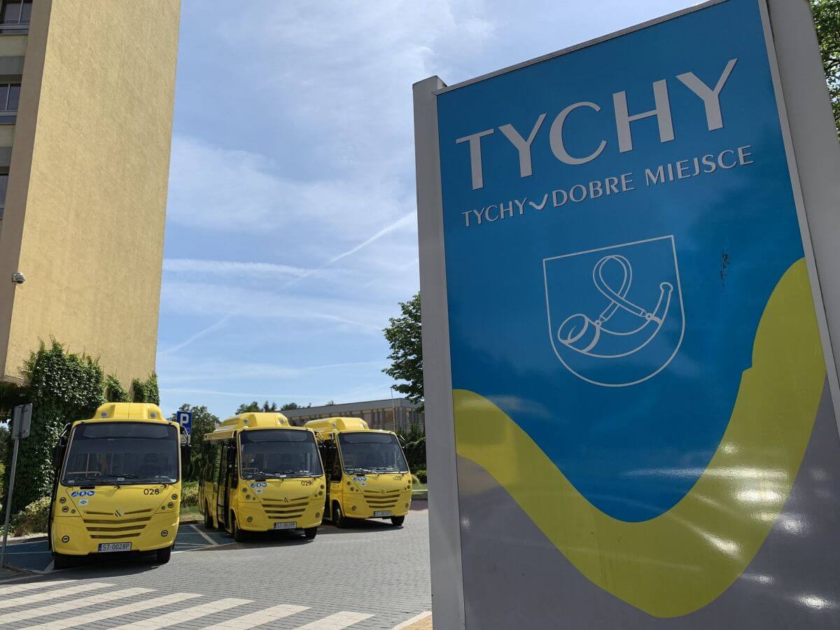 10 minibusów Iveco dla Komunikacji Miejskiej w Tychach. 10 minibusów Iveco dla Komunikacji Miejskiej w Tychach.