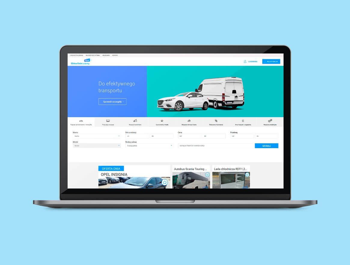 Idea Getin Leasing z nową platformą aukcyjną Idea Getin Leasing z nową platformą aukcyjną