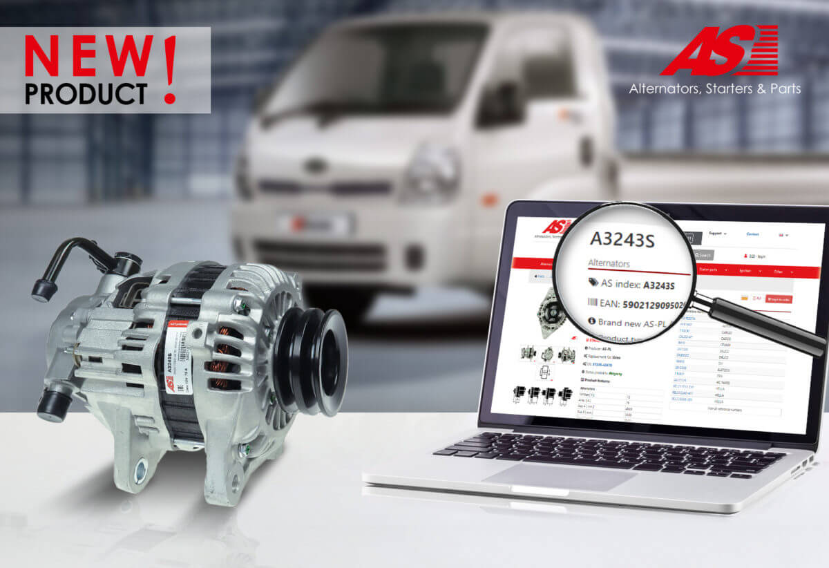 Alternator AS do samochodów Kia i Hyundai Alternator AS do samochodów Kia i Hyundai