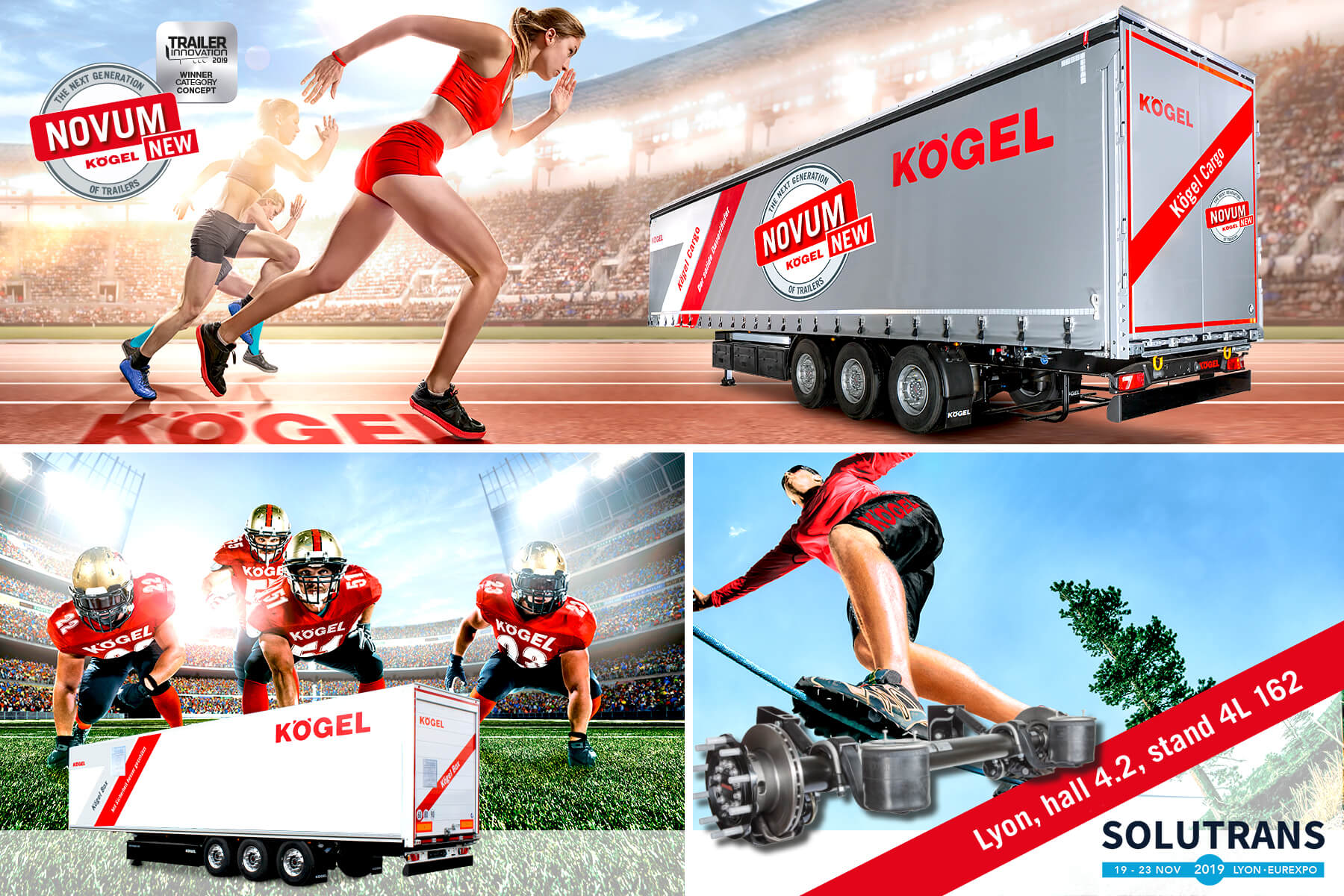 Kögel na targach Solutrans Kögel na targach Solutrans