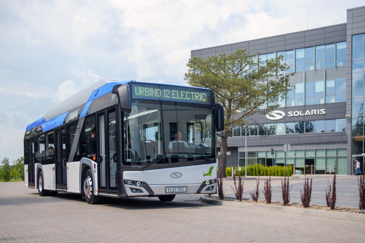 Kolejne miasto testuje elektryczny autobus od Solarisa Kolejne miasto testuje elektryczny autobus od Solarisa