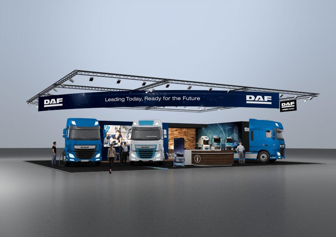 Ciężarówki DAF na wystawie Solutrans w Lyonie Ciężarówki DAF na wystawie Solutrans w Lyonie