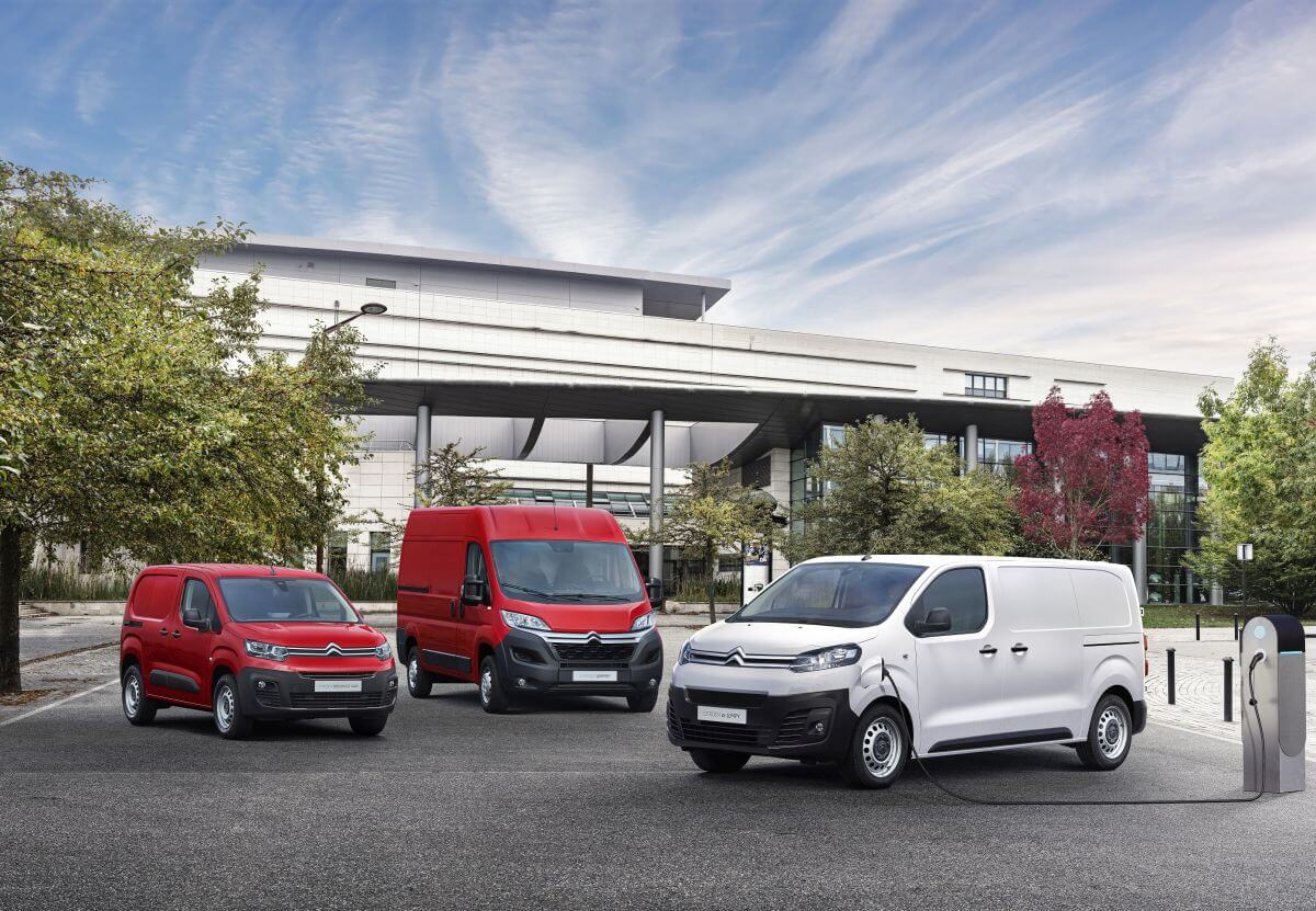 Elektryczna gama pojazdów dostawczych Citroëna