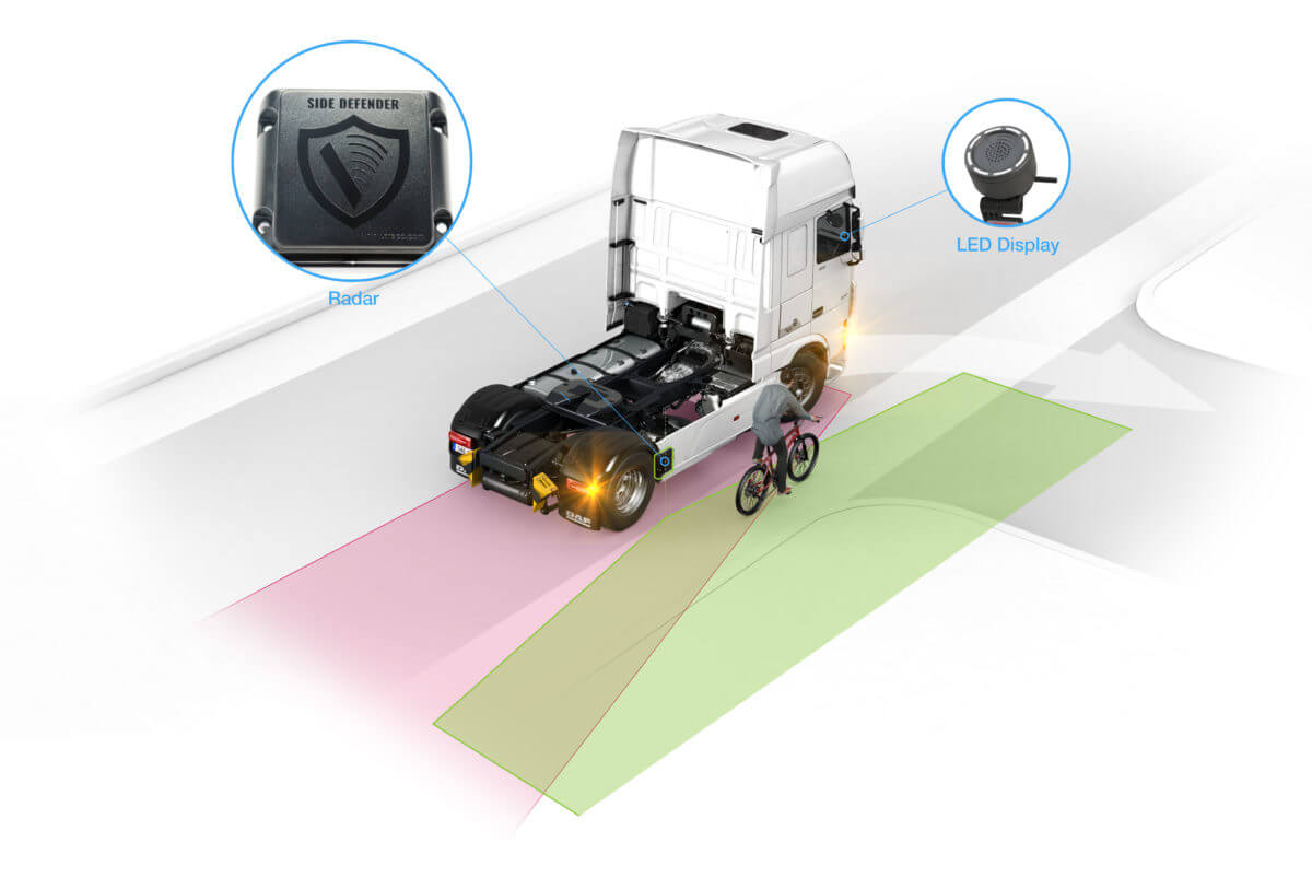 City Turn Assist dostępny w nowych ciężarówkach DAF