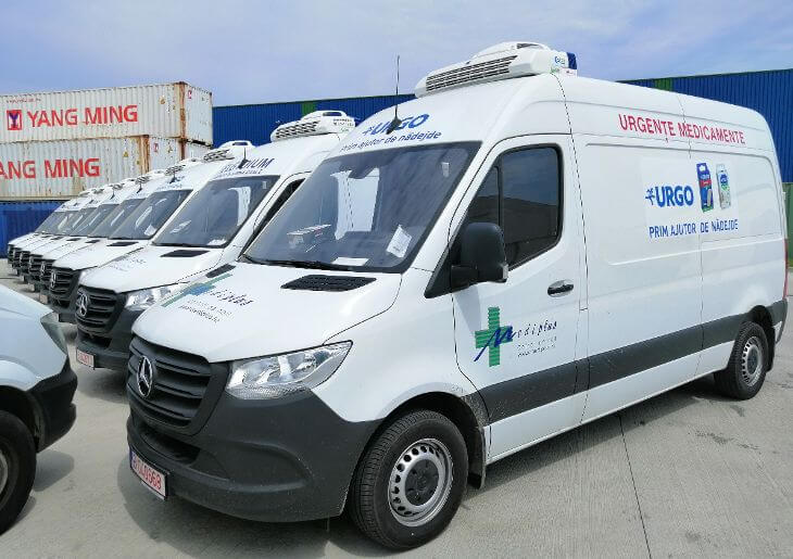 Agregaty elektryczne Thermo King w pojazdach Mediplus Agregaty elektryczne Thermo King w pojazdach Mediplus