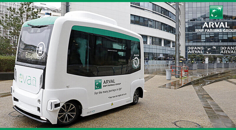 Arval testuje autonomiczne pojazdy wahadłowe Arval testuje autonomiczne pojazdy wahadłowe