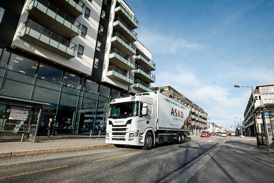 Elektryczna Scania w Oslo Elektryczna Scania w Oslo