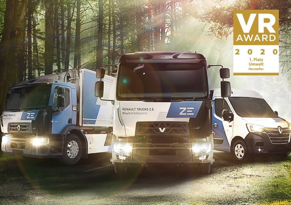 Nagroda „Enviromental care” dla Renault Trucks Z.E. Nagroda „Enviromental care” dla Renault Trucks Z.E.