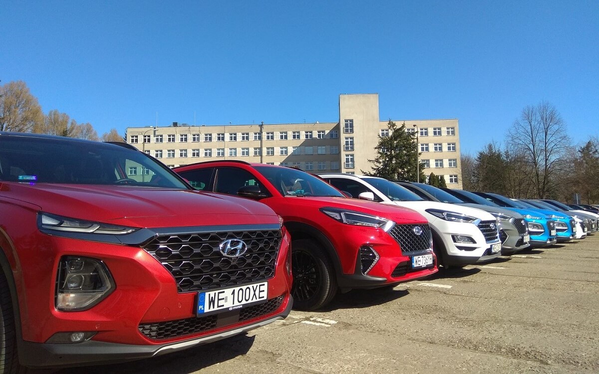 Auta Hyundai do dyspozycji szpitala MSWiA w Warszawie Auta Hyundai do dyspozycji szpitala MSWiA w Warszawie