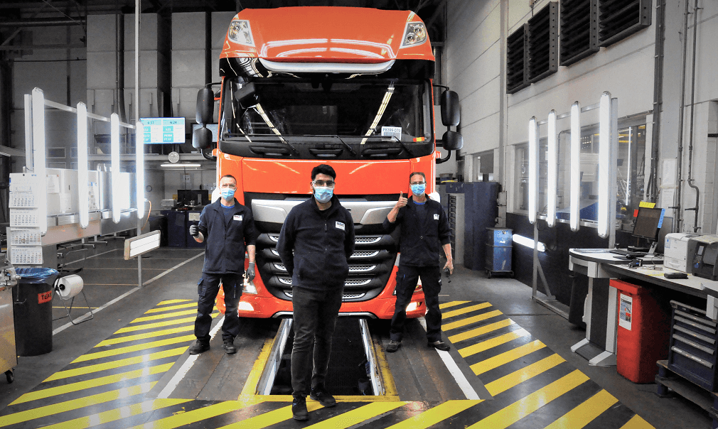 DAF-y ponownie schodzą z linii produkcyjnej
