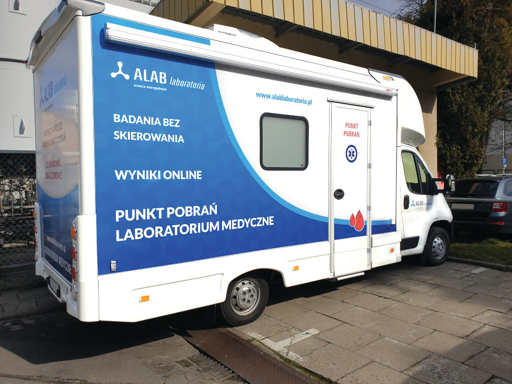 Mobilne laboratorium Lamar pomaga zwalczać epidemię