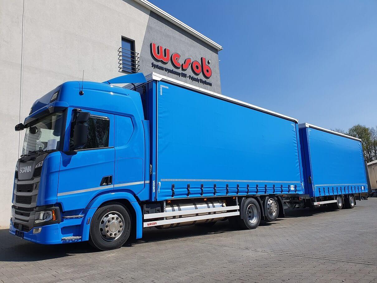 Pierwszy w Polsce zestaw przestrzenny na podwoziu LNG