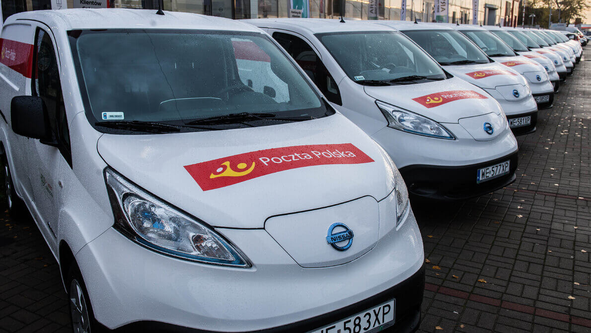 Pocztowe elektryki przejechały już 150 000 km