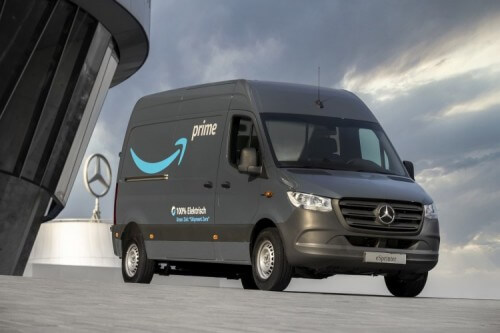 Amazon zamawia 1800 elektrycznych Mercedesów