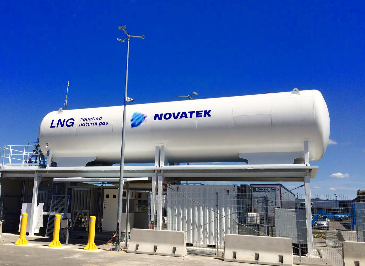 Więcej stacji LNG Novatek w Niemczech
