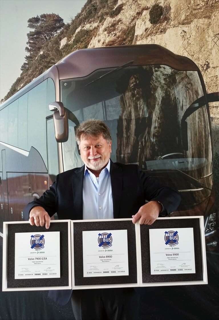 Volvo po trzykroć nagrodzone