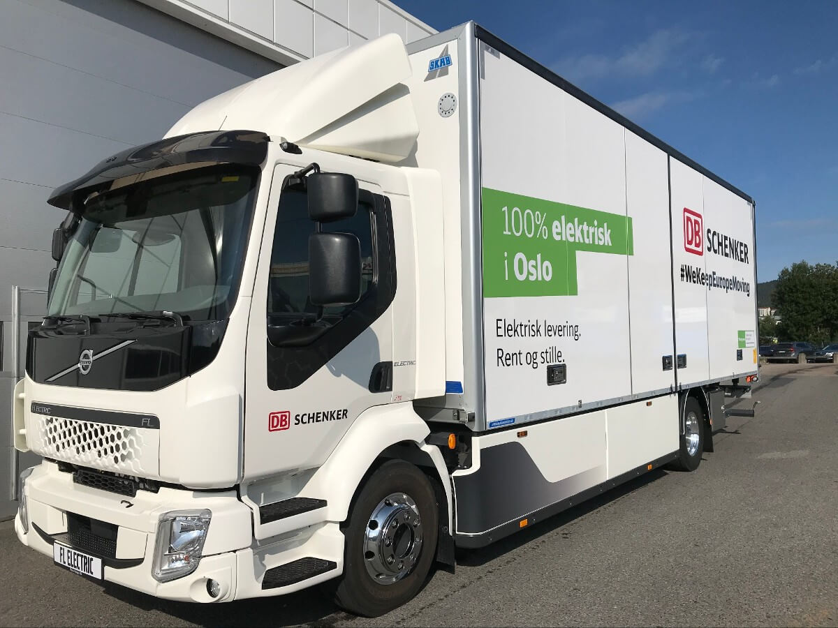 DB Schenker, Oslo i Volvo FL Electric