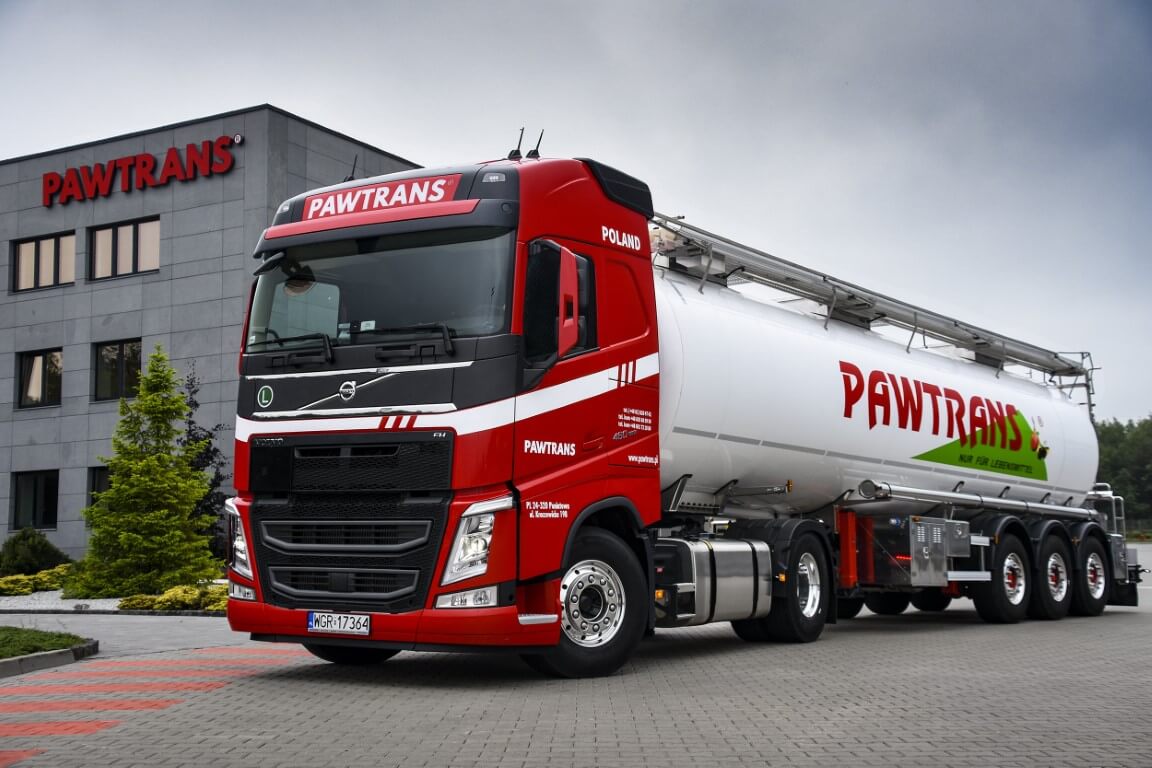 Volvo FH wracają do floty Pawtransu