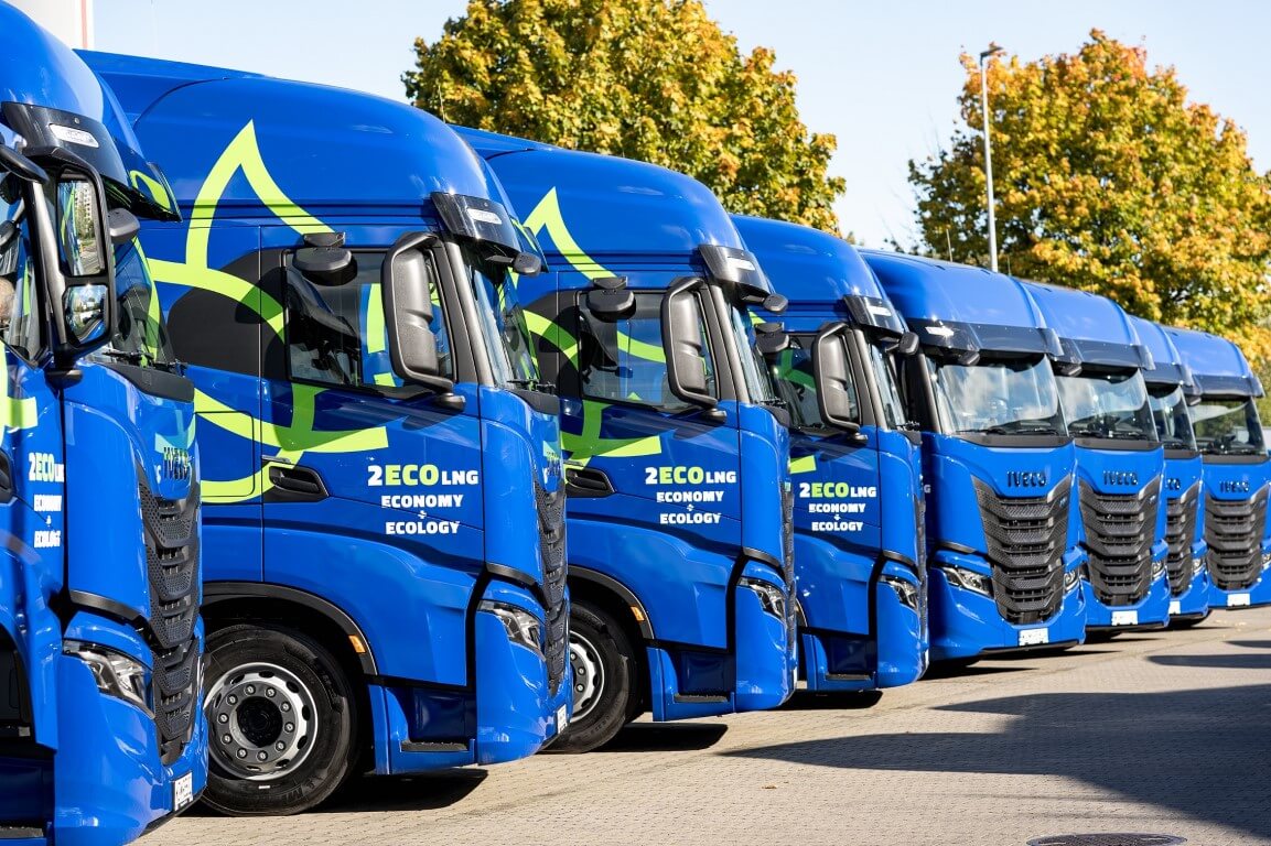 Iveco na gaz w E-Logis