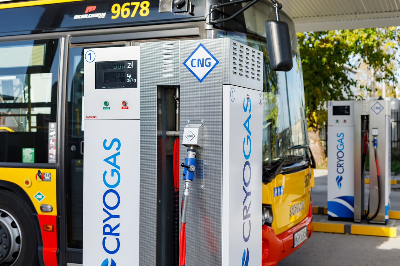 Cryogas otworzył stację LCNG w Warszawie