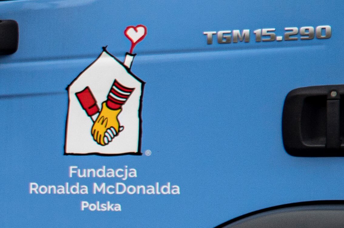 MAN Truck & Bus Polska wspiera Fundację Ronalda McDonalda