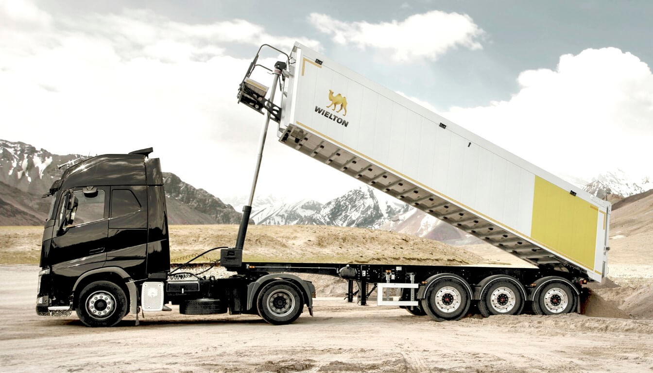 Wielton stawia na stabilność i bezpieczeństwo super lekkich wywrotek