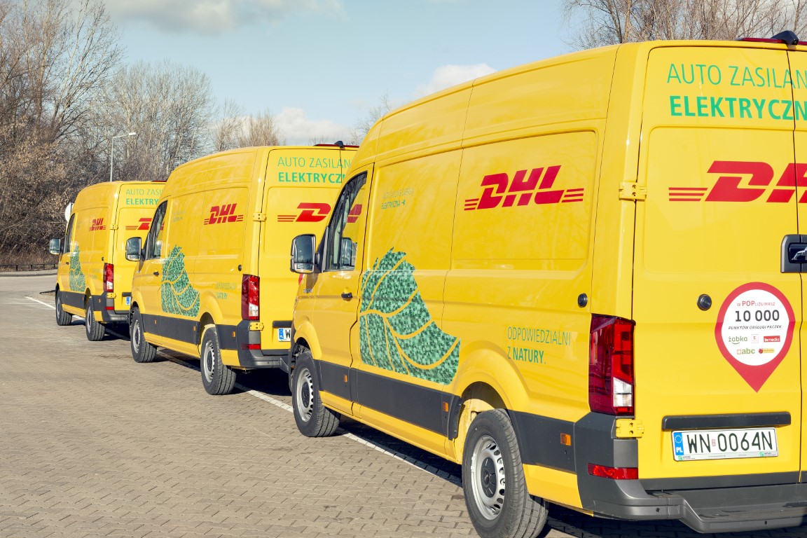 Elektryczne eTGE dla DHL Parcel Elektryczne eTGE dla DHL Parcel
