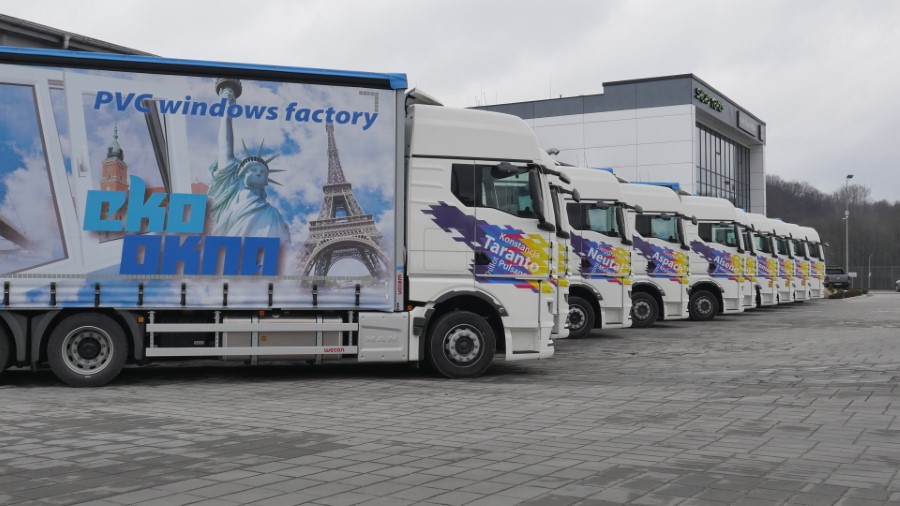 40 MAN-ów TGX dla firmy Eko-Okna