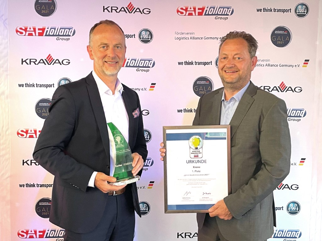 „Green Truck Innovation 2021” dla Krone „Green Truck Innovation 2021” dla Krone