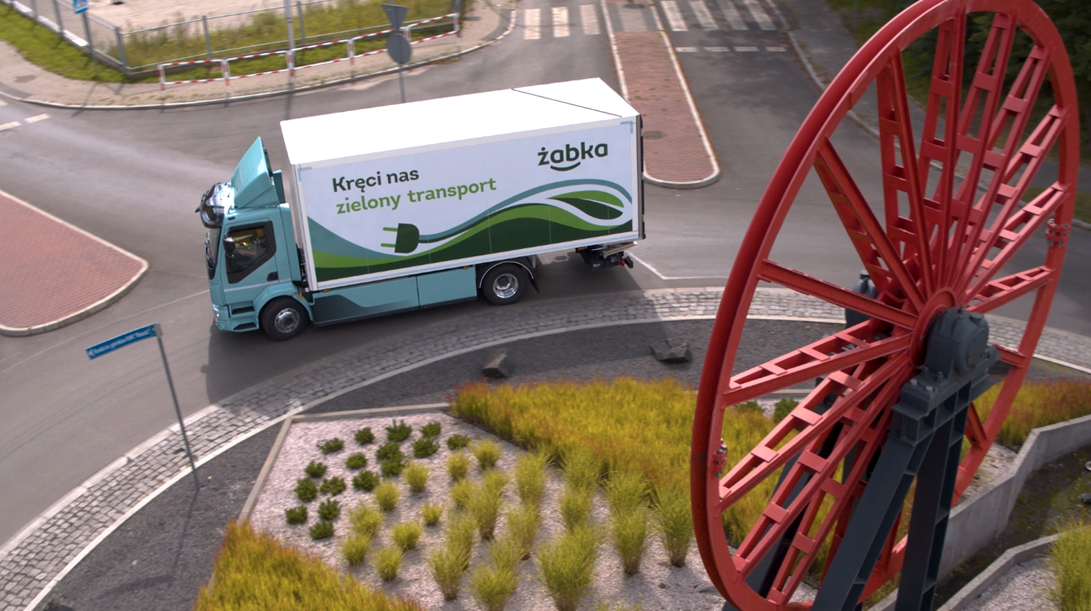 Volvo FL Electric zasilił flotę Żabki Volvo FL Electric zasilił flotę Żabki