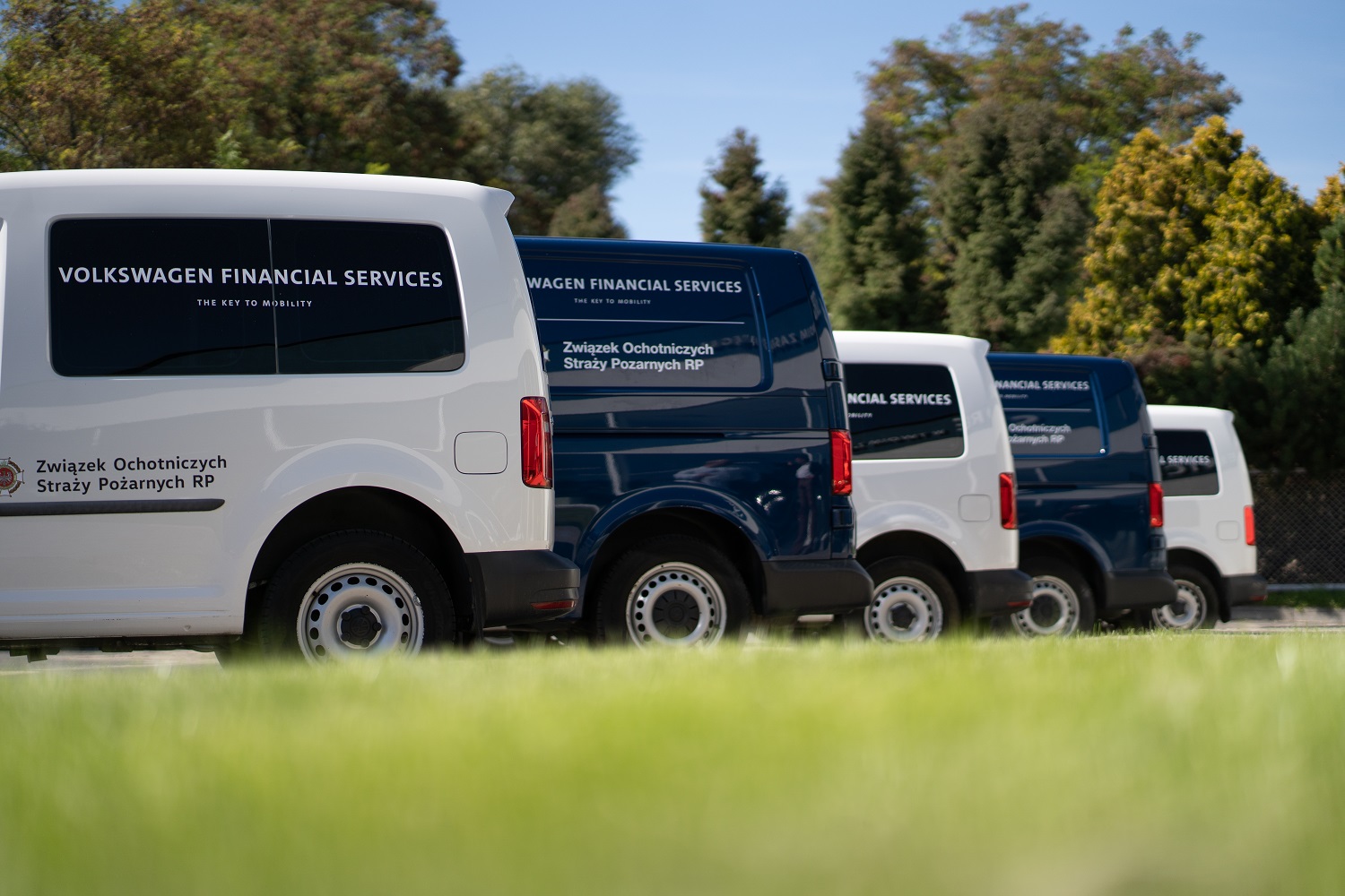 VWFS użyczył 20 samochodów OSP VWFS użyczył 20 samochodów OSP