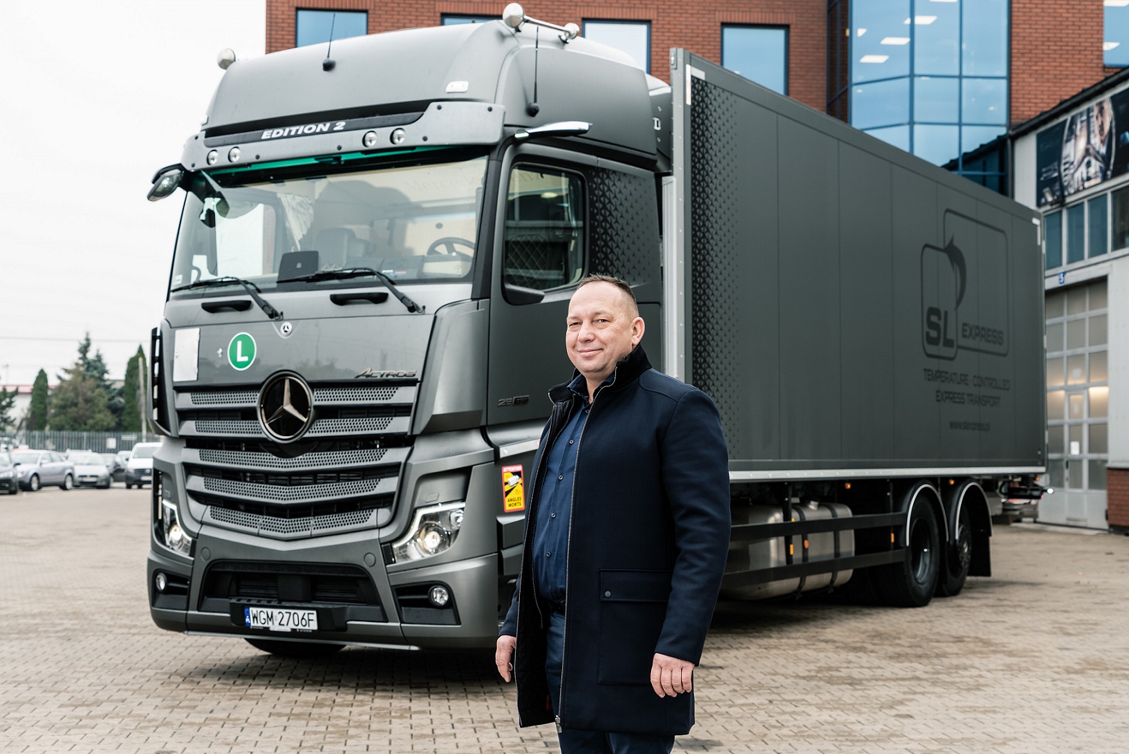 Wyjątkowy Actros 2563 L Edition 2 w SL Express