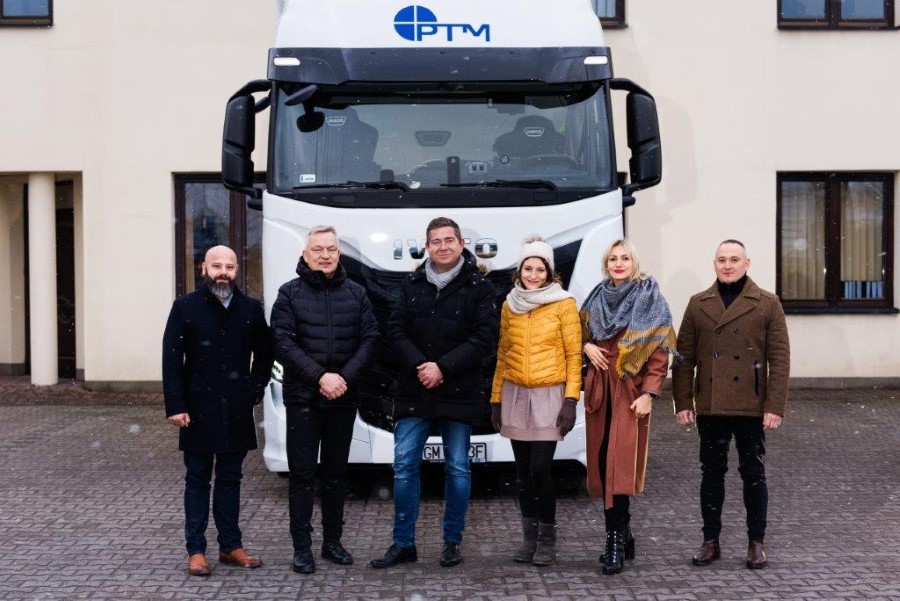 Tysięczne Iveco na LNG w Polsce Tysięczne Iveco na LNG w Polsce