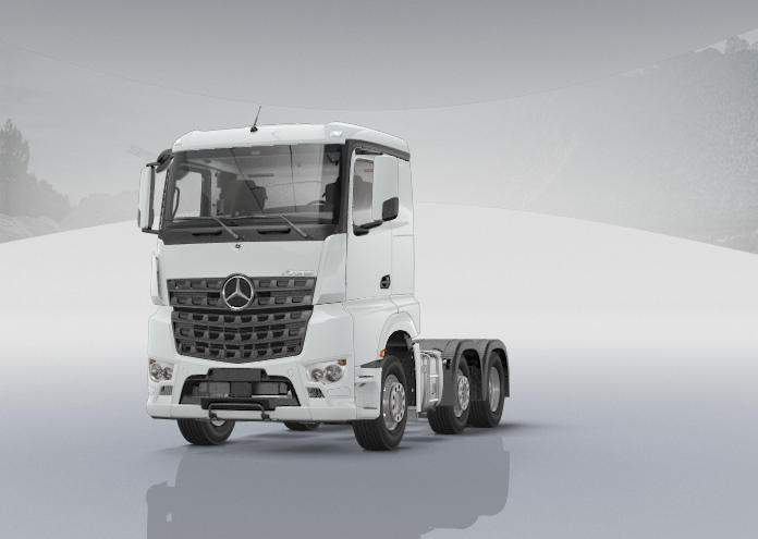 Mercedes-Benz Arocs 8×4 poradzi sobie w każdym terenie Mercedes-Benz Arocs 8×4 poradzi sobie w każdym terenie