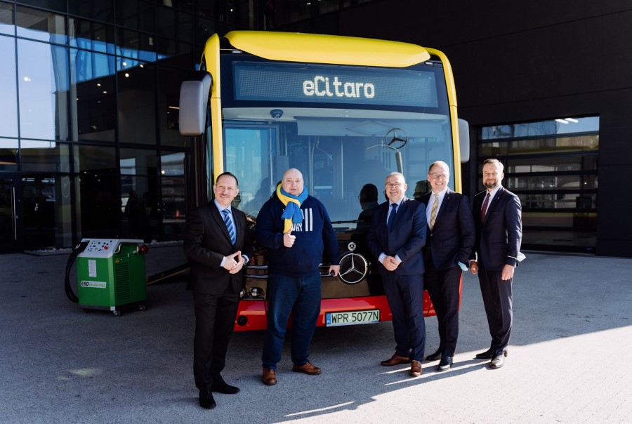 Elektryczne Mercedesy dla Wrocławia
